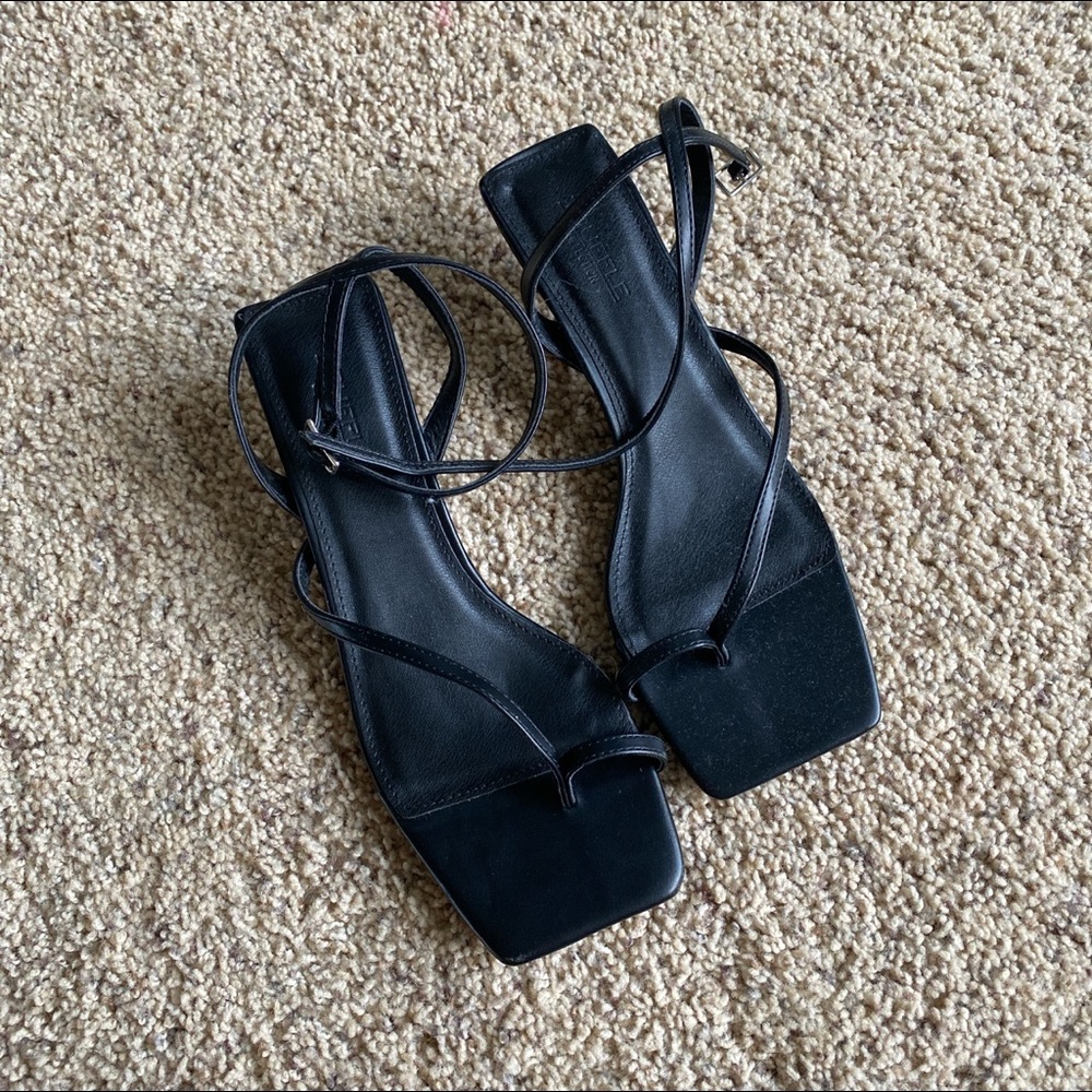 Nastygal square toe heels